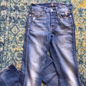 7 For All Mankind High Waist Vintage Straight